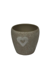 VAS CERAMIC TARIFA PLAYFULL HEART D15