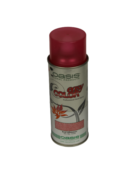 SPRAY GLITTER OASIS 400 ML ROSU