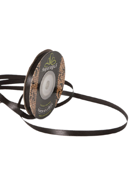 BANDA DECORATIVA 6.3MMX25M NEGRU