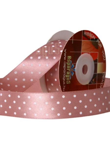 BANDA DECORATIVA SATIN/BOBITE PLAMANIU 25MMX10M