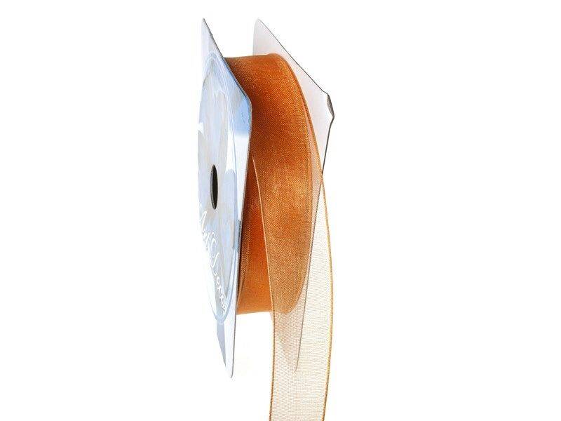 BANDA GEM 25MMX10M 2334 ORGANZA PIERSICA 007