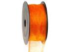 BANDA DECORATIVA 38MMX10M ORGANZA PORTOCALIU I. 02400