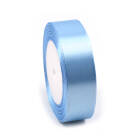 BANDA DECORATIVA 25MMX10M SATIN ALBASTRU DESCHIS