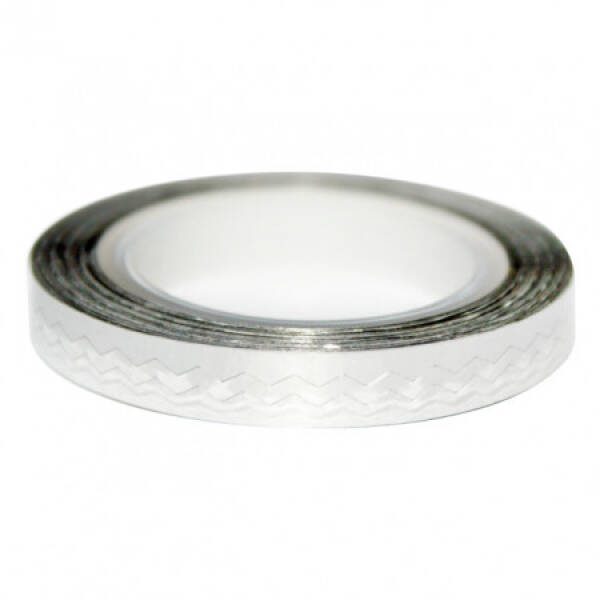 BANDA DECOR ADEZIVA ARGINT 10M- GEM445061