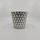 VAS CERAMIC ARGINTIU D18 H15