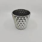 VAS CERAMIC ARGINTIU D18 H15