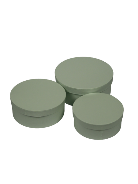 SET 3 CUTII ROTUND MENTA