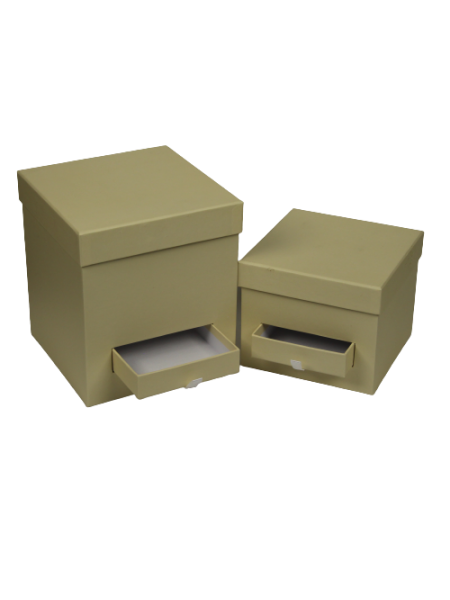 SET 2 CUTII CU SERTAR CREM