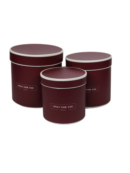 SET 3 CUTII CILINDRU BORDO