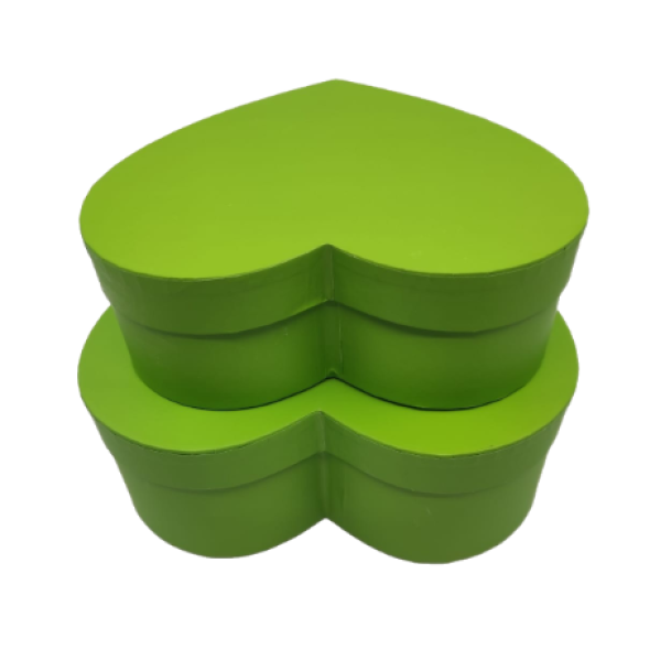 391784 SET 2 CUTII INIMA VERDE