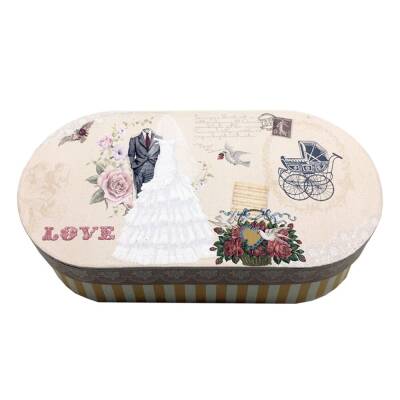 ROC 5905 SET 3 CUTII OVAL CU CAPAC